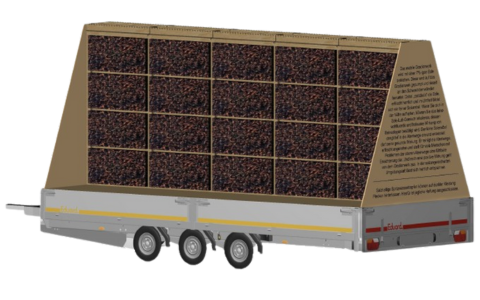 Mobiles Gradierwerk für Städte Seitenansicht2